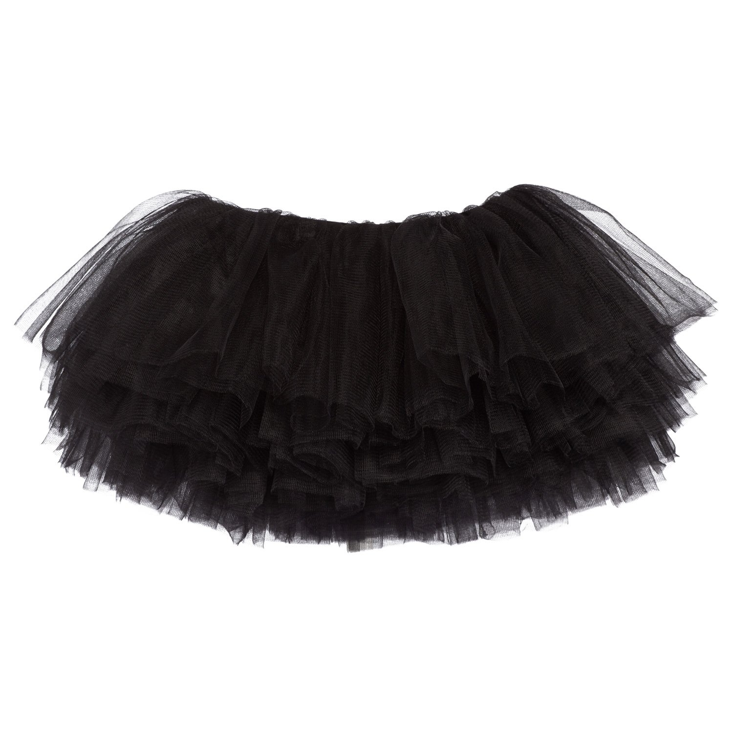 My Lello Little Girls 10-Layer Short Ballet Tulle Tutu Skirt (4 3T)