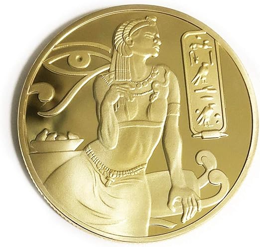 Amazon エジプト 古代の女神イシスピラミッド記念コインコレクターコインエジプト 通販