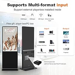YCKJNB 43 inch Indoor Digital Signage Touchscreen