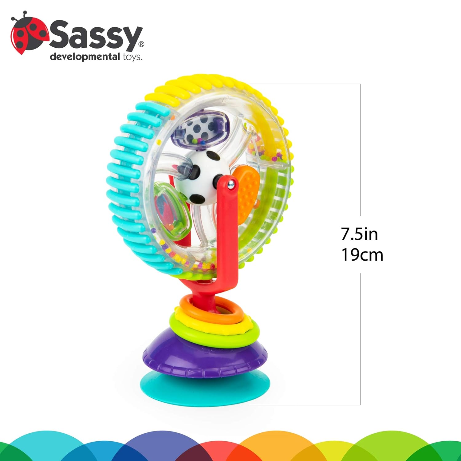 Sassy Wonder Wheel Activity Center : Baby Toys : Baby