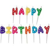 Papyrus Birthday Candles, Happy Birthday Toothpicks (13-Count)