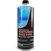 AquaDoc Spa Enzyme Water Treatment - 16oz - Natural Hot Tub Enzyme Cleaner & Clarifier for Balanced Water - Made in USA