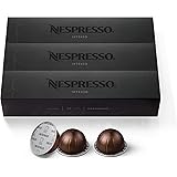 Nespresso Capsules VertuoLine, Intenso, Dark Roast Coffee, 30 Count Coffee Pods, Brews 7.8 Ounce