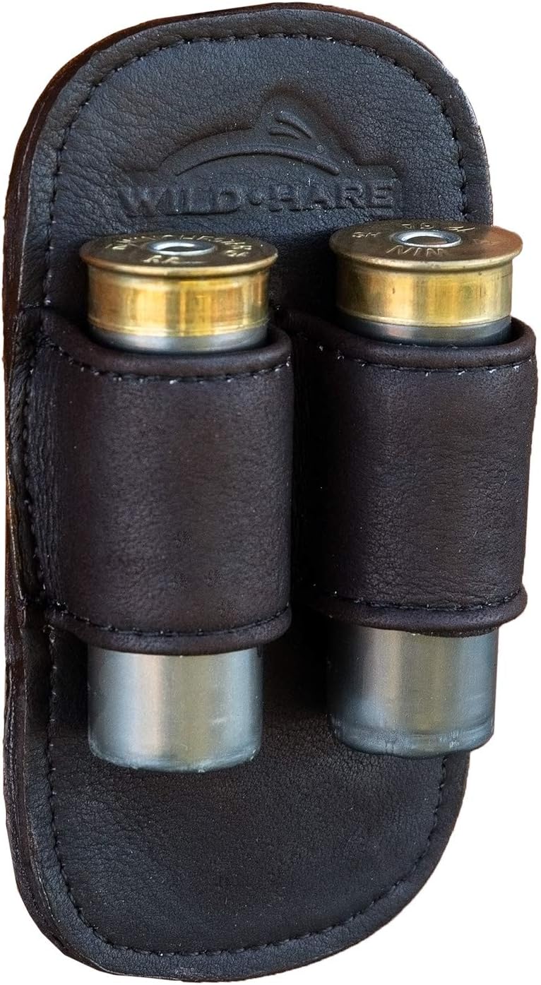 Wild Hare Shooting Gear Leather Spare Shell Holder, Java