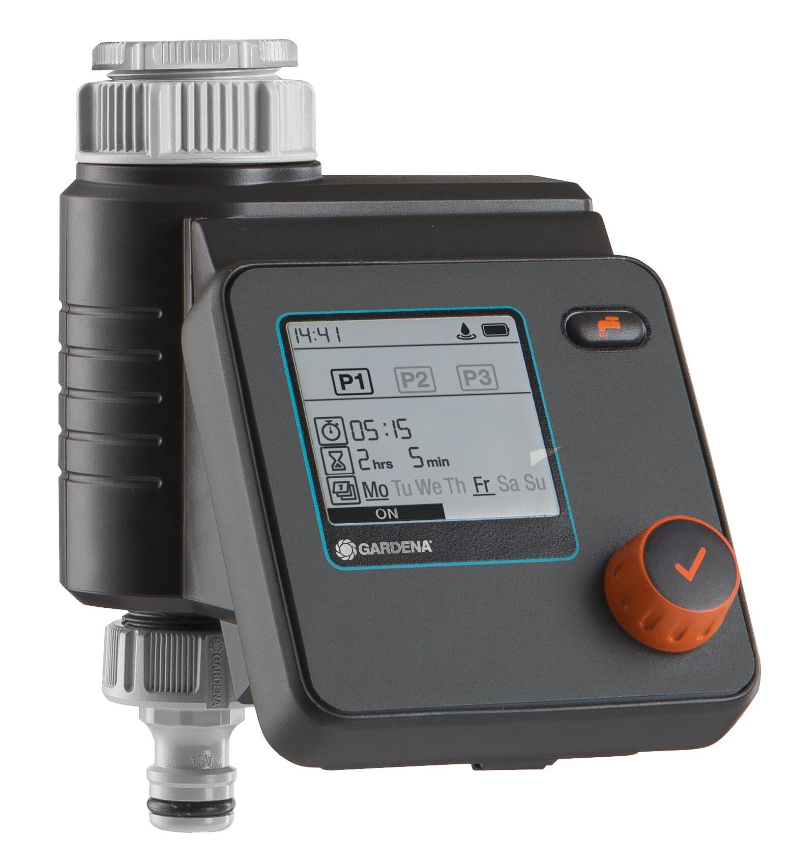Gardena Water Control Select, Automatic, Time-Saving Watering, Flexible Watering with 3 Schedules, Water Now Function (1891-28)