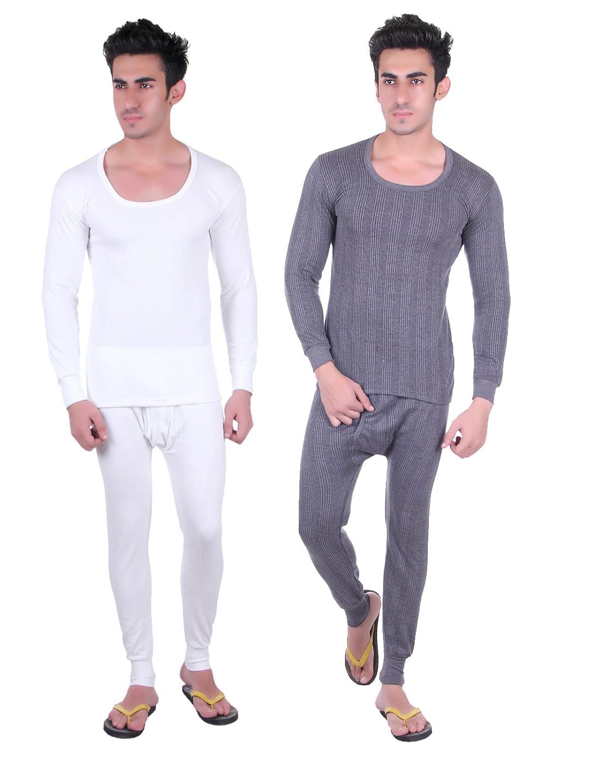 unix mens thermal wear full sleeve sets - pack of 2 (un3613-$p)