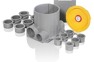 Leviton FBBOX-GY Concrete Floor Box System