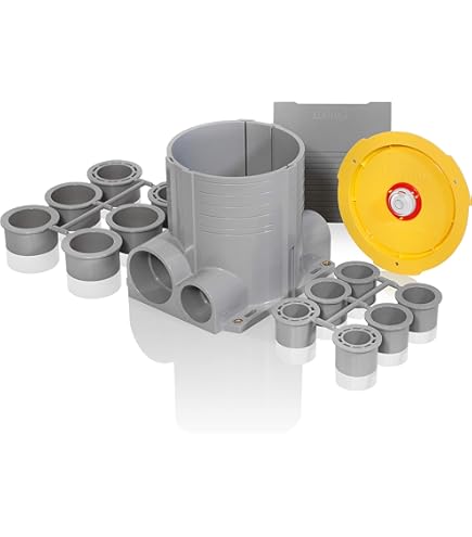 Hubbell Wiring Systems PFBRG2 Plastic 2 Gang Flush