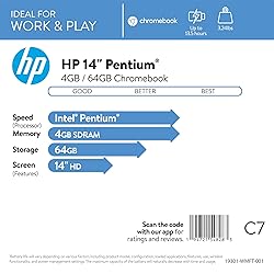 HP 2020 Flagship 14 Chromebook Laptop Computer