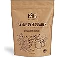 MB Herbals Lemon Peel Powder 227g | Half Pound | 100% Pure | For Face Pack | External Use Only