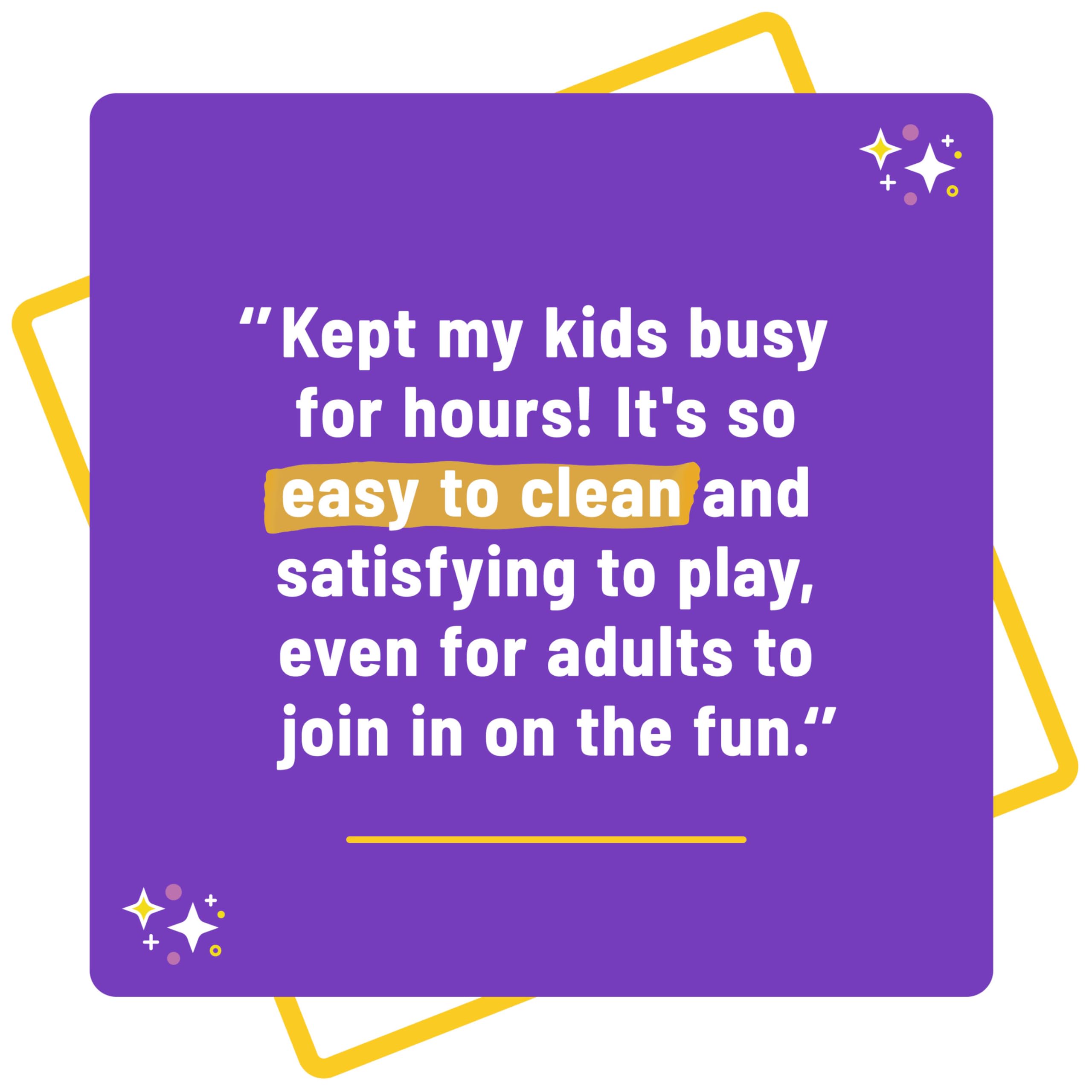 Kinetic Sand, Sandbox Set with 1lb Blue Play Sand, 4 Tools & Molds, Storage, Sensory Toys for Kids Ages 3 and up