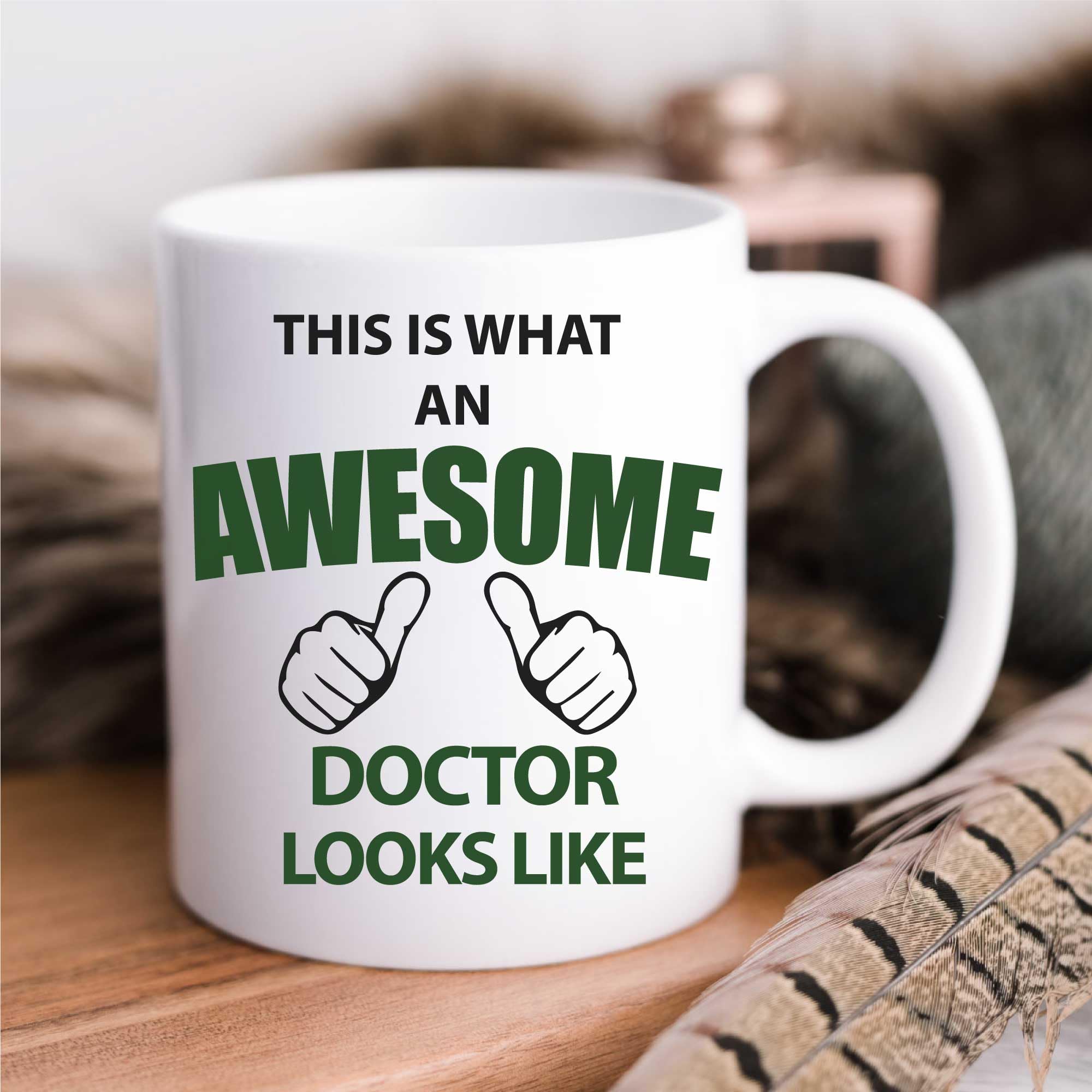 60 Second Makeover Limited This is What an Awesome Doctor Looks Like Mug Birthday Christmas Funny Doctor Gifts Dr Mug Gifts for Medical Students Funny Medical Student Presents