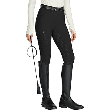 Pantalon D'équitation KERRITS Affinity Ice Fil - Taille L - Marron/beige - Siège Complet - Neuf Sous Blister
