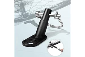 Bike Trailer Coupler Hitch Connector - Compatible with Wide Range of Bike Trailers - Rust Proof Metal Bike Trailer Coupler Bi