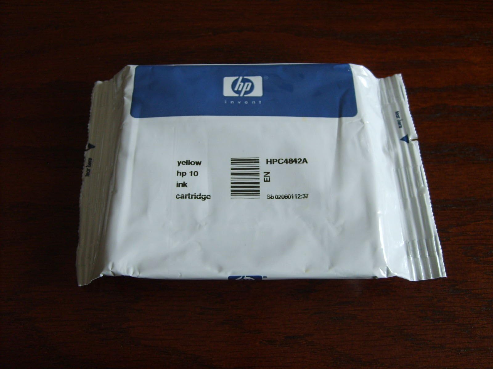 Original HP C4842A (HP 10) Inkjet Cartridge - Yellow