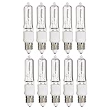 Pack of 10 – 100 Watt JDE11 Halogen candelabra