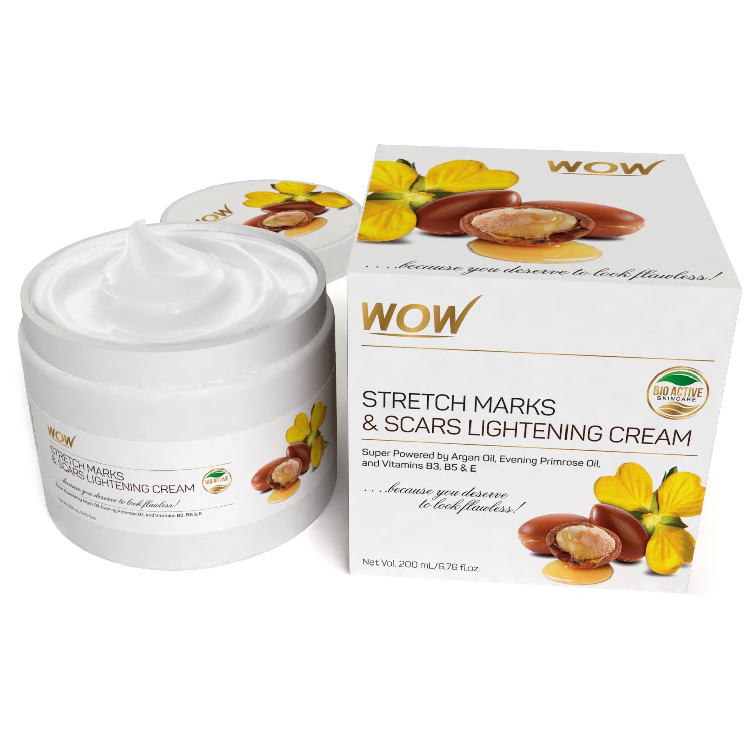 wow stretch marks & scar lightening cream