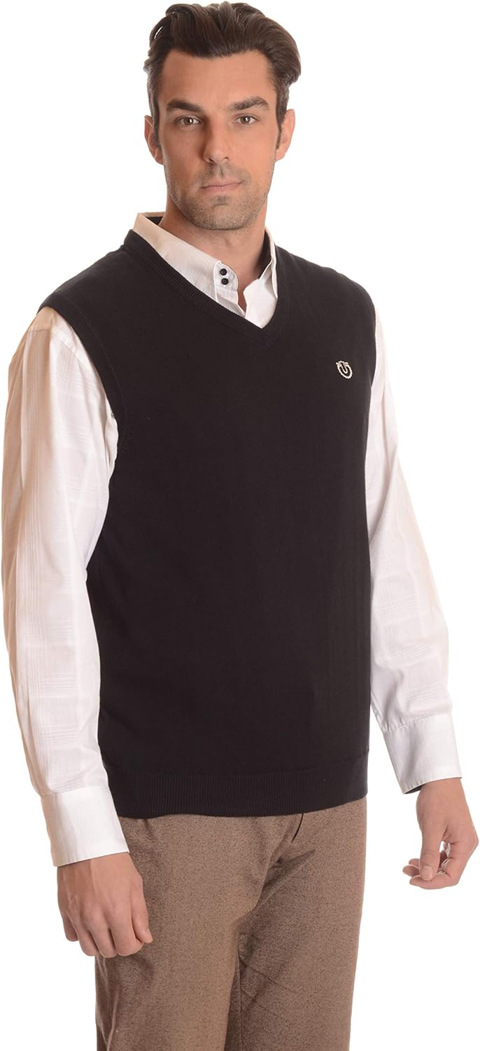 Men's 100 Cotton Pullover Sweater Vests at Amazon Men’s Clothing store