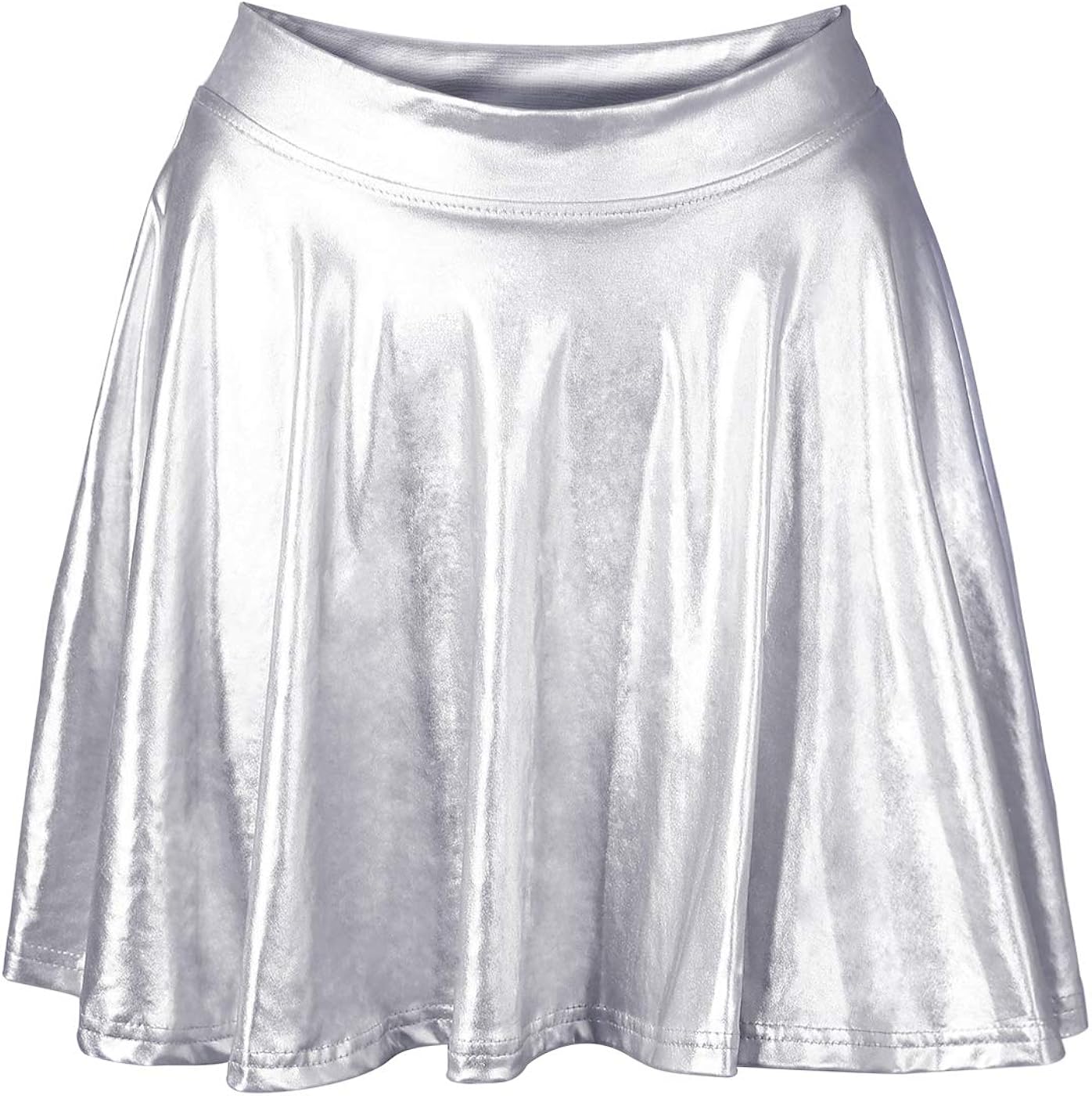 HDE Women's Casual Fashion Flared Pleated A-Line Circle Skater Skirt at  Women’s Clothing store