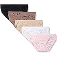 Fruit of the Loom Women's 5 Pack Microfiber Bikini Panties