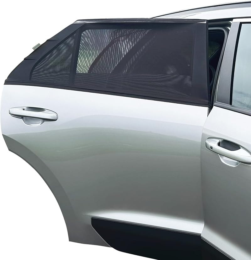 Dreambaby Car Window Shade 2 Pack Mesh Sun Protection Black