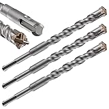 Wensilon Concrete Drill Bit 3pcs 5/8" X