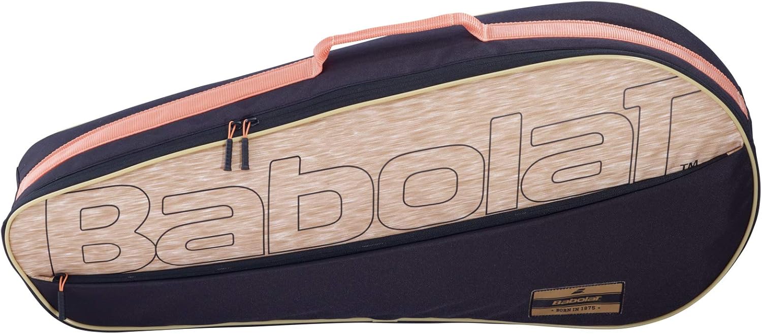 Babolat Club Essential 3 Racquet Tennis Bag, Black/Beige : Sports & Outdoors