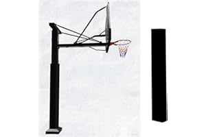 Pole Padding Square Basketball Pole Padding Outdoor, Weatherproof Pole Protector Pad Wrap Around, Garage Basement Support Pol