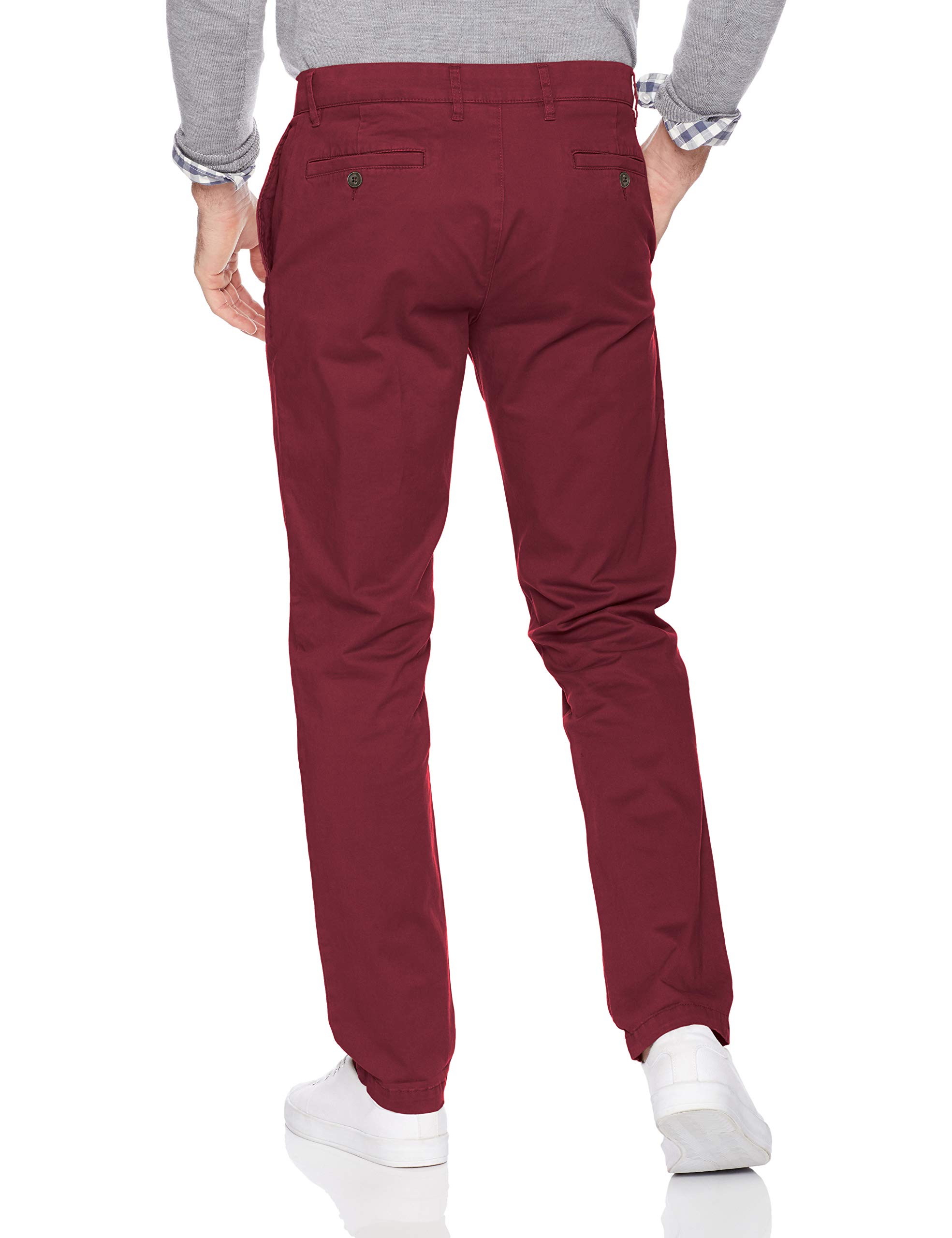 Men's Chino Pant Slim-Fit Washed Comfort Stretch - Denim Fit