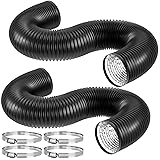 HOXHA 2 Pack Dryer Vent Hose 4 Inch 8 Feet