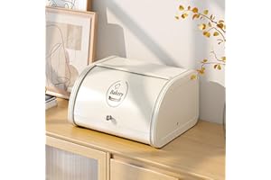 Bread Storage Bin, Kitchen Countertop Bread Container Bin, Bread Storage Box, Metal Kitchen Food Storage for Kitchen Countert