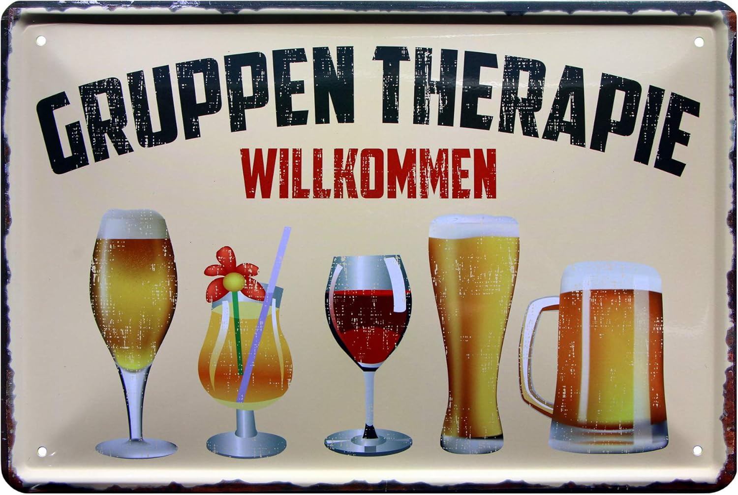 Nostalgic-Art Retro Blechschild 15x20cm - Bier Deko Mit Spruch