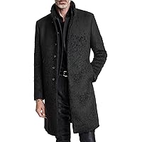 John Varvatos mens Thompson Jacket, Black, 46 at Amazon Men's