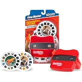 Classic View-Master Metallic Viewfinder with 2 Reels - Retro STEM Learning Toy for Kids &amp; Adults, Nature Education for Ages 3+