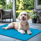 T2Y Dog Cooling Mat 90x50cm 2026 Upgrade Non-Toxic Gel Scratch-Resistant view 2