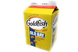 Pepperidge Farm Goldfish Crackers, Old Bay Seasoned, 27.3 Ounce Carton