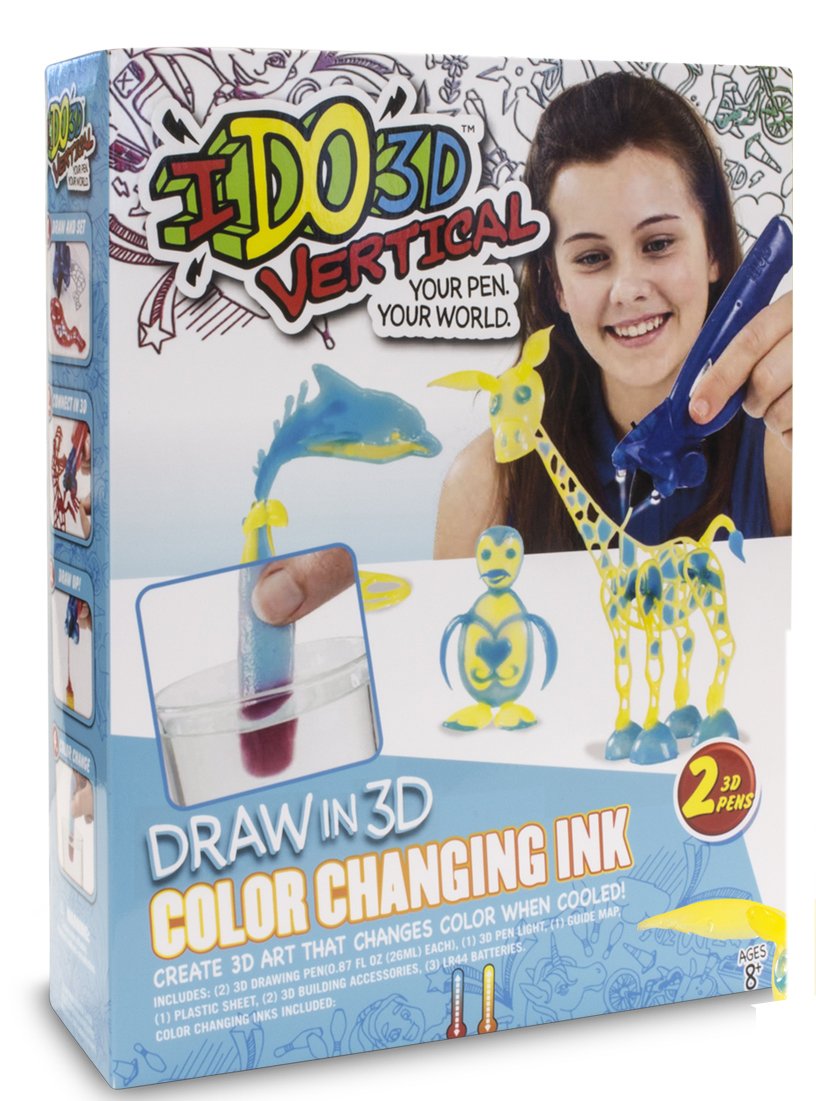 Ido3d – DDD01 Vertical Activity Set – 2 x 3D Pens