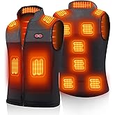 Ejoy Heated Vest - Heating Clothes for Men Lightweight Warm Waistcoat Women's Heat Jacket vest Outdoor(no Battery)
