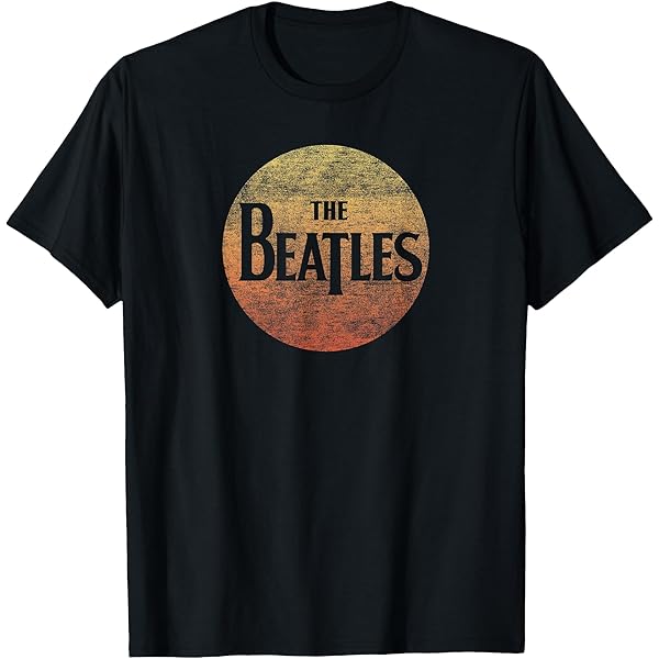 Amazon.com: The Beatles - Classic Logo T-Shirt : Clothing, Shoes