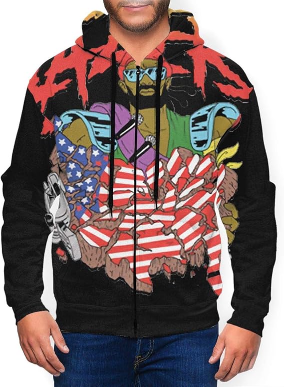 Amazon Co Jp Major Lazer 8 メンズ パーカー スウェット ファッション スポーツ ティーシャツド パーカー 薄手 ジップ パーカー Tシャツ 服 ファッション小物