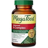 MegaFood Balanced B Complex, Cellular Energy Metabolism Support, 30 Tablets | Vitamin B Complex for Women &amp; Men, Vitamin B6, B12, Methylfolate, Biotin, Supports Nervous System Health, Vegan, 30 Servings