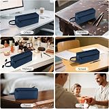 hoinya Pencil Case Big Capacity Large Storage Office School Blue view 8