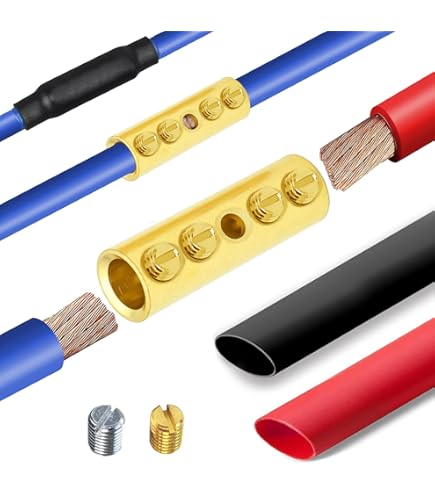 woshilaoDS 300 Pièces Cosses Électriques à Sertir, Connecteurs de Câble