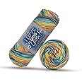 I Love This Yarn 4 - Medium Yarn for Crocheting & Knitting – 252 Yards of Acrylic Yarn for Crocheting Blankets, Hats, & More – Craft Supplies for Handcrafting Accessories, Amber Honey