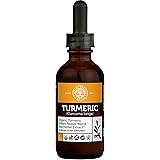 Global Healing Organic Turmeric with Black Pepper Extract Liquid Drops Supplement to Support Joint Mobility and Digestive Hea