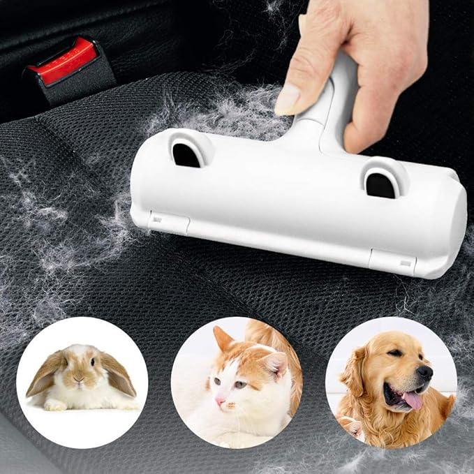 Ssstar Reusable Pet Hair Remover Roller Clothes Brush Easy To