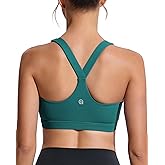 RUNNING GIRL Sports Bras for Women, Molded Cup High Impact Sports Bra Workout Bras for Women High Support Racerback