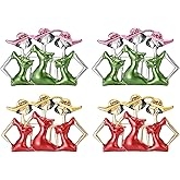 DD-life 4 Pcs Fashion Brooch for Women Dress Accessories Fashion Shiny Brooch for Any Special Occasions