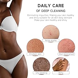 Metene 3 Pieces African Exfoliating Net, Colorful