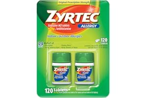 Zyrtec Tablets, 10 Mg (120 Count)